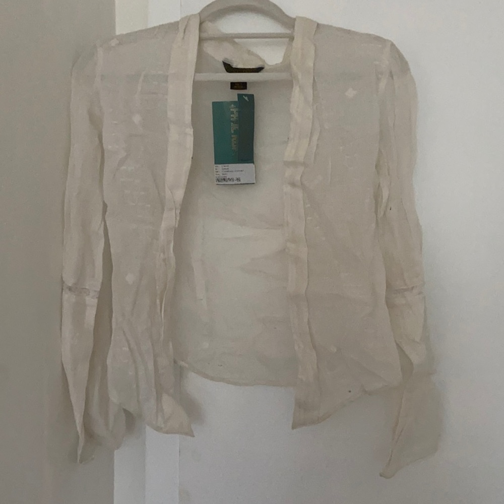 White light shirt new with tags